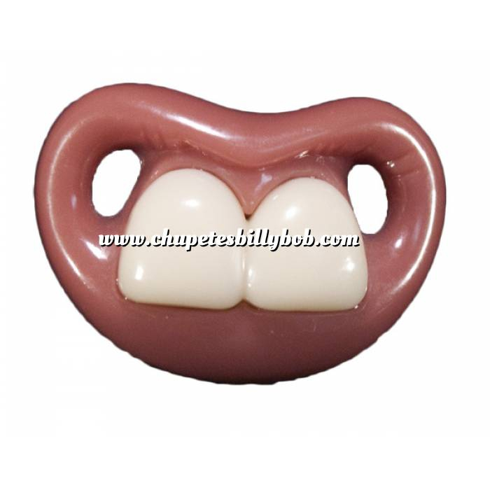 Imagen Chupetes Dientes Chupete Ñajai (Sin Anilla) - Two Front Teeth Pacifier Billy Bob 
